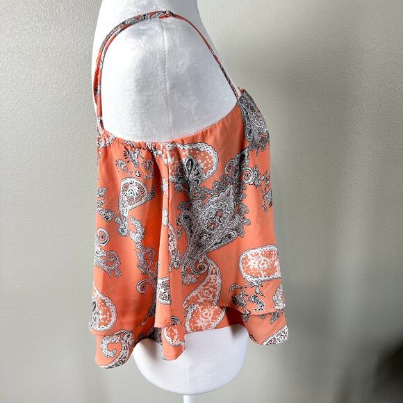 Buddy Love Geena Paisley Tank Top Size Small - Picture 3 of 9